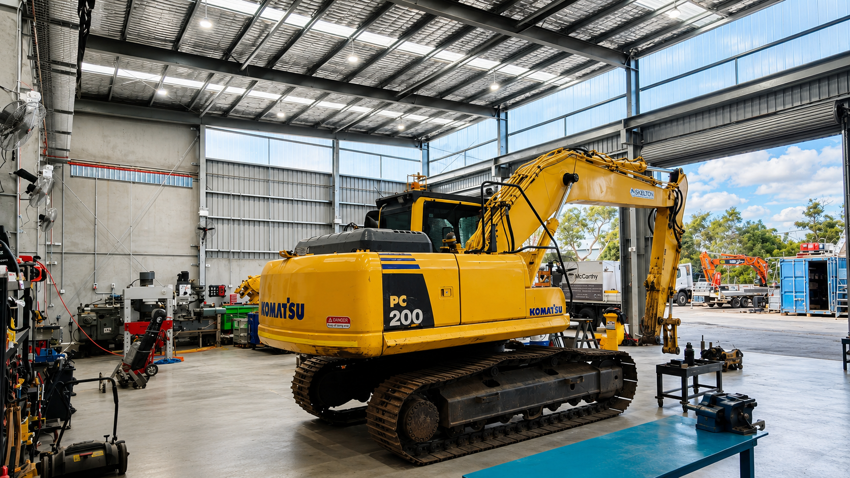 McCarthy Diesel and Plant workshop